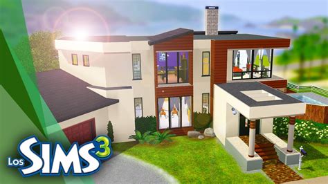 CASA FAMILIAR, LUJOSA, CÓMODA Y MODERNA - Los Sims 3 Construcción de ...