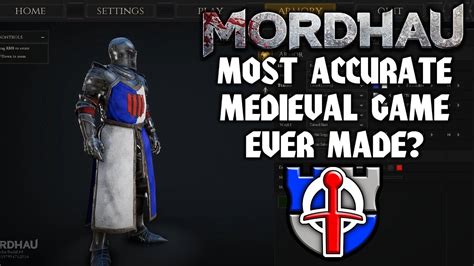 Mordhau weapons and armor review - YouTube