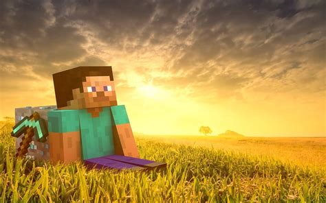 3840x2160px | free download | HD wallpaper: minecraft beautiful desktop, sky, land, cloud - sky ...