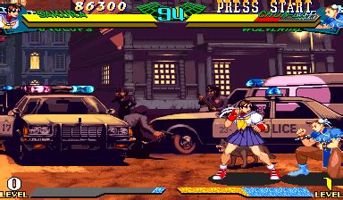 Marvel Super Heroes vs. Street Fighter Screenshots for Arcade - MobyGames