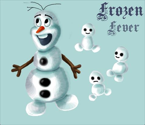 Olaf and Snowgies - Frozen Fever Fan Art (38314834) - Fanpop