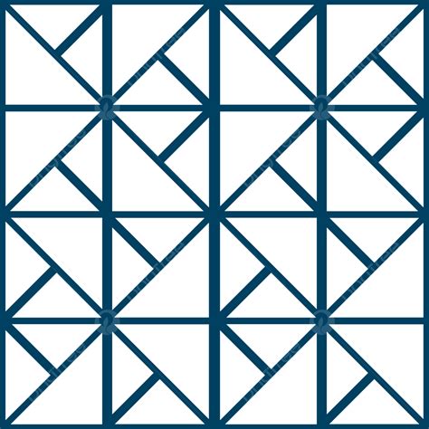 Blue Lines Seamless Geometric Pattern Transparent Background Design Psd, Pattern, Seamless ...
