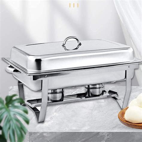 UZOURI Food Warmer, Chafing Dish Stainless Steel India | Ubuy