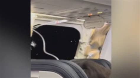 Alaska Airlines passenger captures emergency landing after section of plane blows off mid-flight