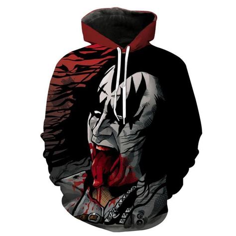 Kiss Band 3D Printed Hoodie/Zipper Hoodie