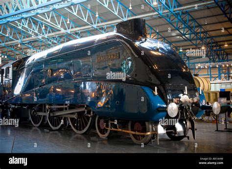 The Mallard train at the National Railway Museum NRM York Stock Photo - Alamy