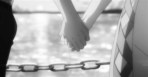 Couple Holding Hands Anime Gif - Sweet Kawaii And Love Gif Anime ...