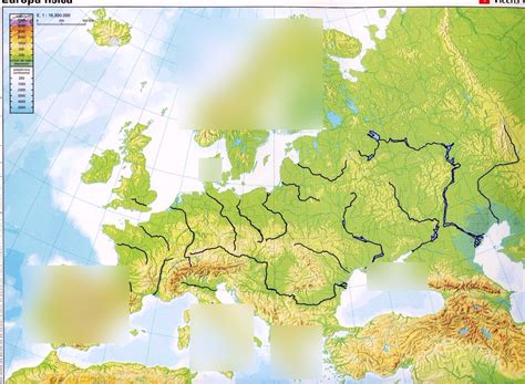 Europe Physical Map - Landforms 1 (Peninsulas) Diagram | Quizlet