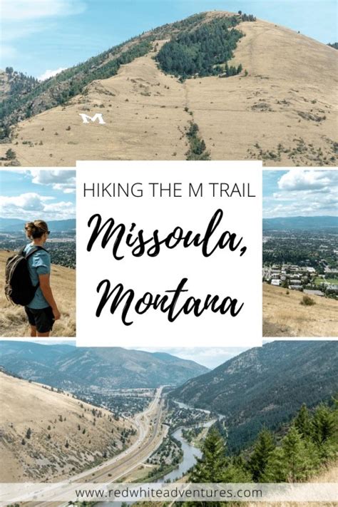 Hiking in Missoula - The M Trail via Mount Sentinel