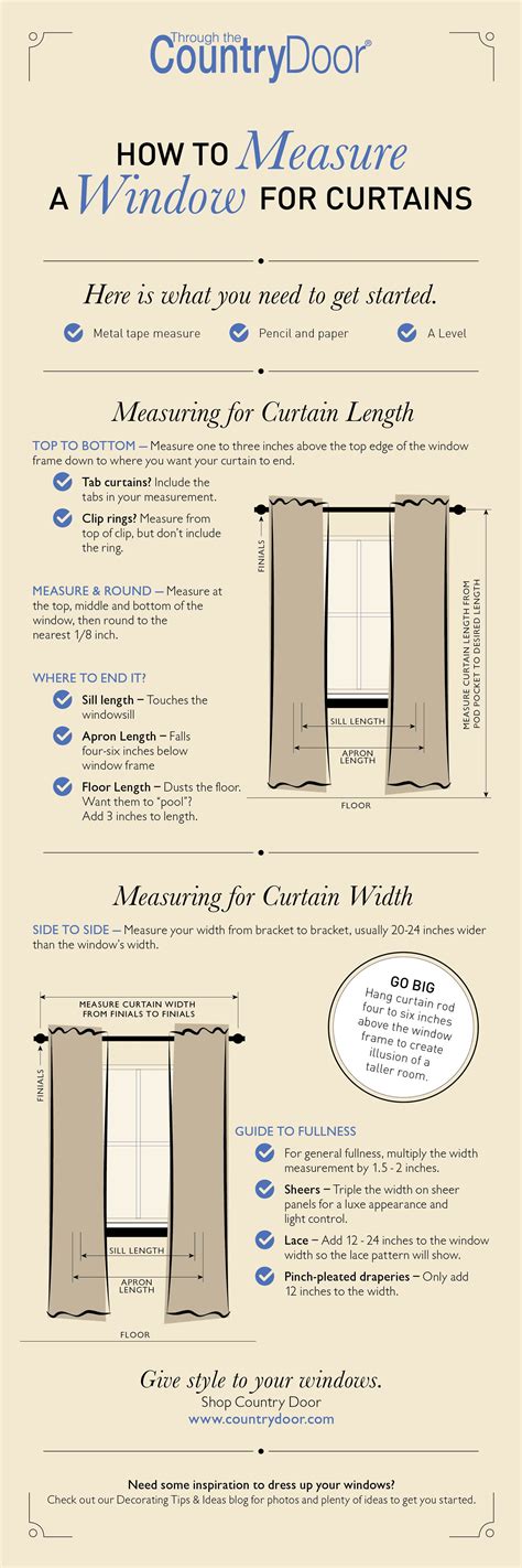 How to Measure a Window for Curtains | Diy curtains, Curtains, Curtains window treatments