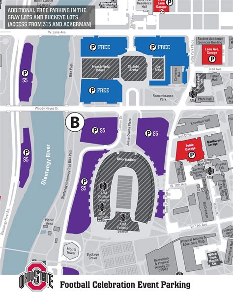 Buffalo Bills Stadium Parking Lot Map