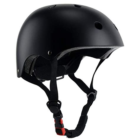 NK HOME Skateboard Helmet, Adjustable Impact Resistance Ventilation ...