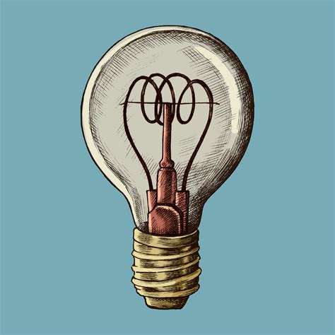 Hand-drawn light bulb illustration - Download Free Vectors, Clipart Graphics & Vector Art