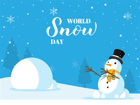 Free World Snow Day PowerPoint Template and Google Slides Theme