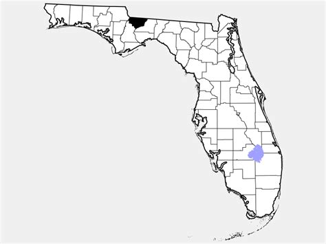 Gadsden County, FL - Geographic Facts & Maps - MapSof.net