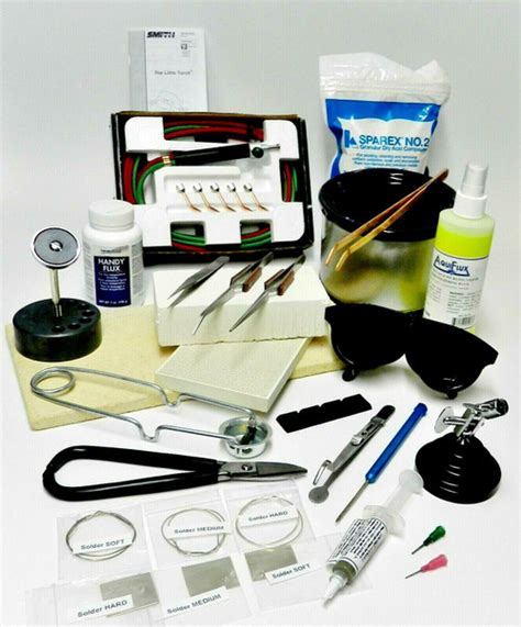 Deluxe Jewelry Soldering Kit Complete Tools Materials - JETS INC ...