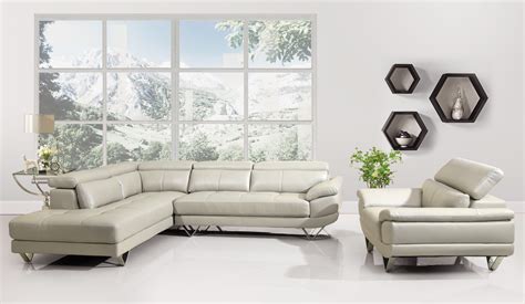 Bonded Leather Sectional - B 7098 - Leather Sectionals - Living Room ...