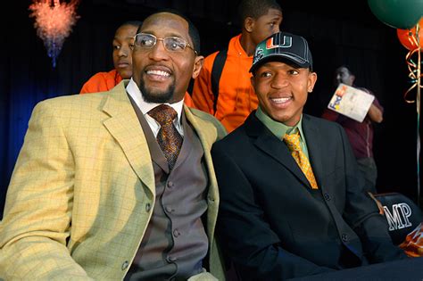 Ray Lewis joins his son on Signing Day as Ray Lewis III picks Miami