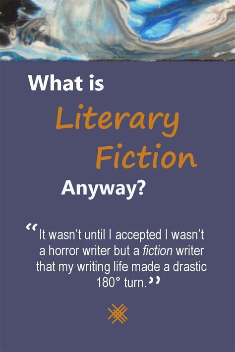 What is Literary Fiction Anyway? #writing #ideas #creativity #blog #howto | Literary fiction ...