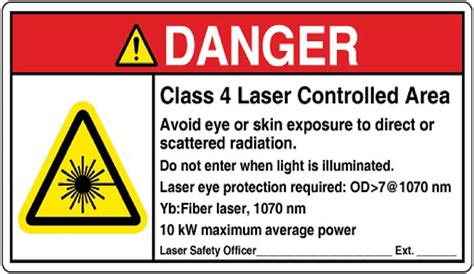 Laser Safety Sign Changes Cause Confusion | Lasers In Use | May 2017 ...