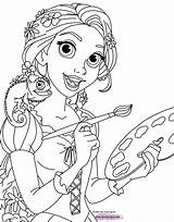 Disney Princess Rapunzel Coloring Pages sketch template