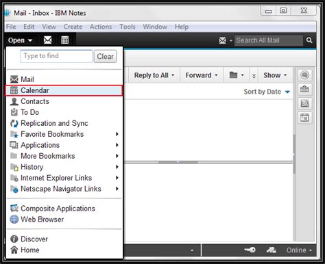 lotus notes calendar