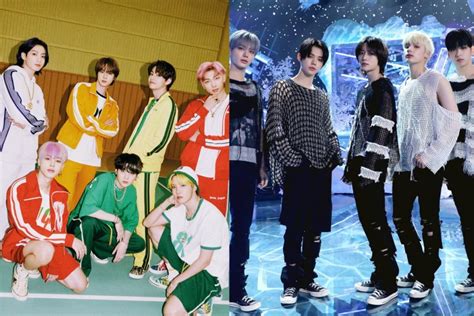 BTS and TXT Simultaneously Dominate Music Charts in the United States and Japan | KpopStarz