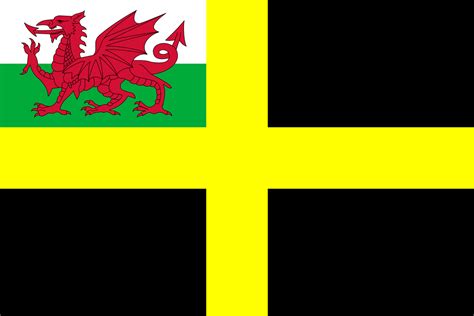 English Republicans for a United Ireland: Flag of Saint David