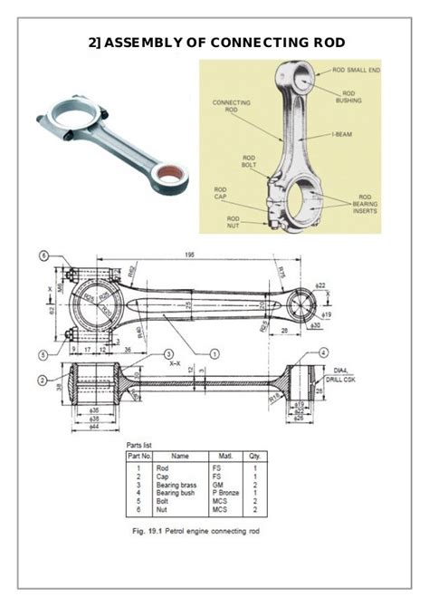 Mechanical engineering design by Guhan K on connecting rod | Mechanical ...