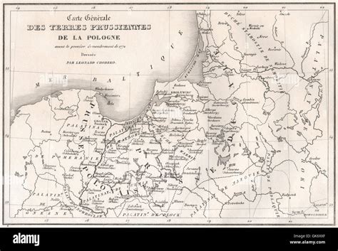 Prussian lands in Poland. Ducal/Duchy of Prussia. Polish Prussia, 1835 ...