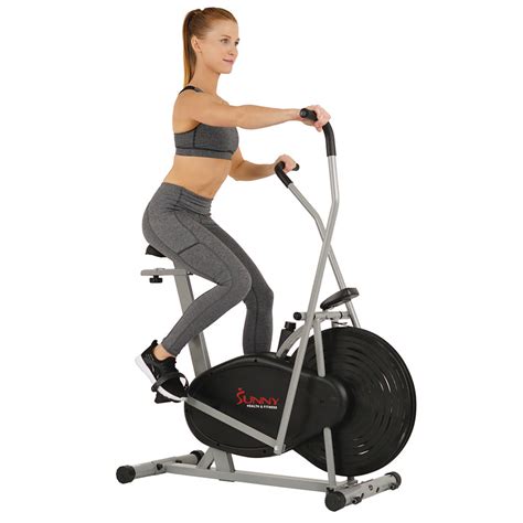 Sunny SF-B2618 Air Resistance Hybrid Upright Exercise Bike