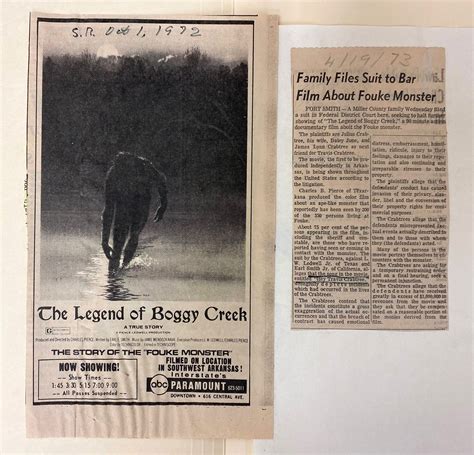 Boggy Creek Blog: The Legend of the Fouke Monster | 365 McIlroy