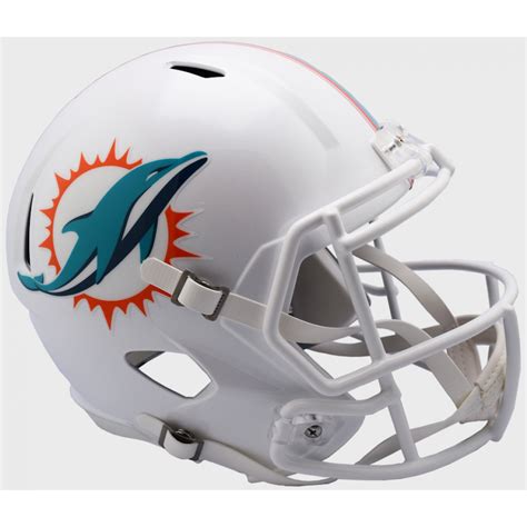 Miami Dolphins Riddell Full Size Replica Speed Helmet