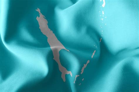 Premium Photo | 3d illustration flag of sakhalin oblast is a region of russia waving on the wind ...