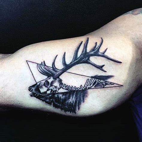 17+ Best Deer Antler Tattoo Designs and Ideas | PetPress