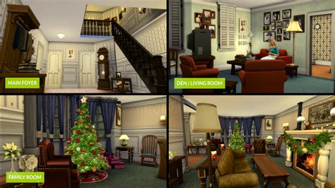 Mod The Sims - Griswold Family Home - Christmas Vacation (1989) - TS4