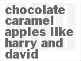 Chocolate Caramel Apples Like Harry and David Recipe | CDKitchen.com