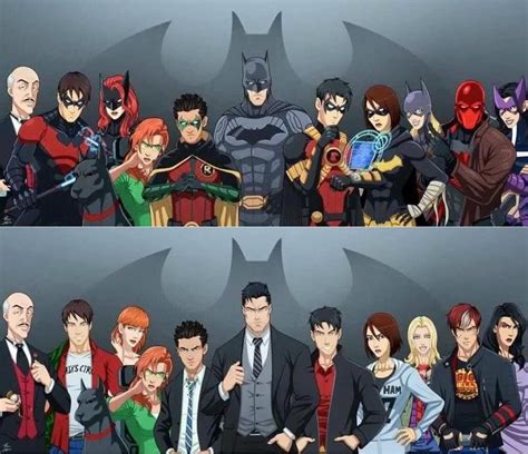 Batfamily | Batman family, Batman comics, Dc comics art