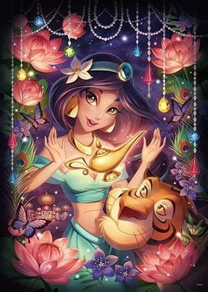 Walt Disney Fan Art - Princess Jasmine & Rajah - Walt Disney Characters ...