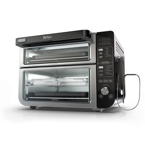 Ninja DCT451 12-in-1 Smart Double Oven with FlexDoor, Smart Thermometer, FlavorSeal, Smart ...