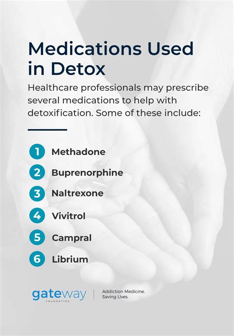 What Medications Are Used During Detox?