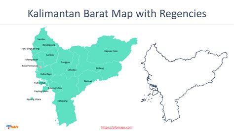 Gambar Peta Kalimantan Barat - 48+ Koleksi Gambar