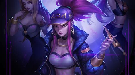 Kda Akali League Of Legends 4k, HD Games, 4k Wallpapers, Images, Backgrounds, Photos and Pictures