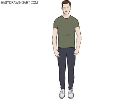 How to Draw a Human - Easy Drawing Art