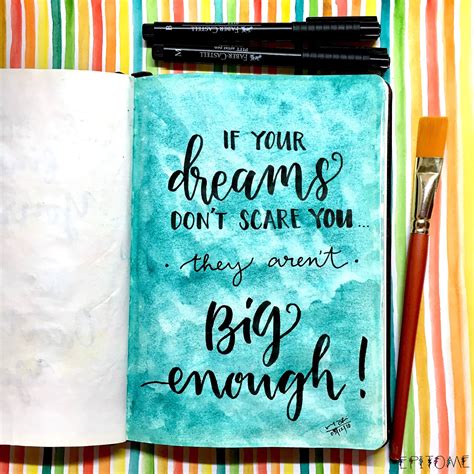 Inspirational Quote Brush Lettering | Card craft, Brush lettering, Paper decorations