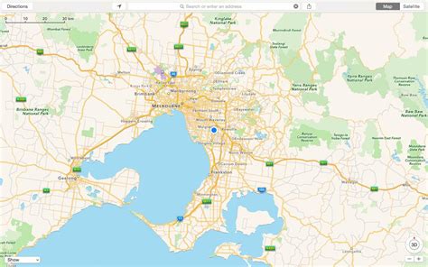 Melbourne suburbs map - Map of Melbourne and suburbs (Australia)