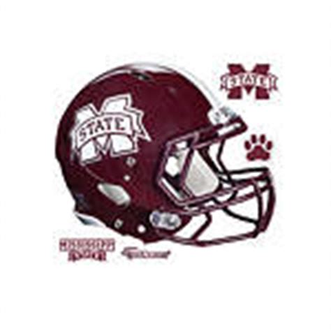 Mississippi State Bulldogs Helmet - Maroon Wall Decal | Shop Fathead® for Mississippi State ...