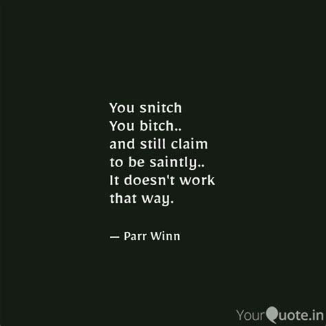 snitch quotes - Google Search | Snitch quotes, Quotes, Snitch