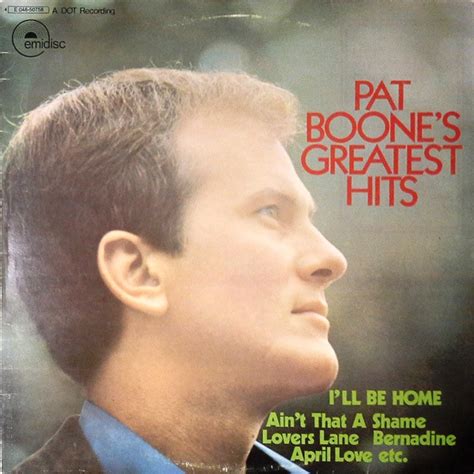 Pat Boone - Pat Boone's Greatest Hits | Releases | Discogs