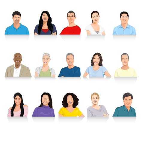 Illustration of diverse people vector | Premium Vector - rawpixel